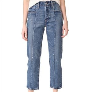 Levi’s “Altered Straight” cropped Jeans
